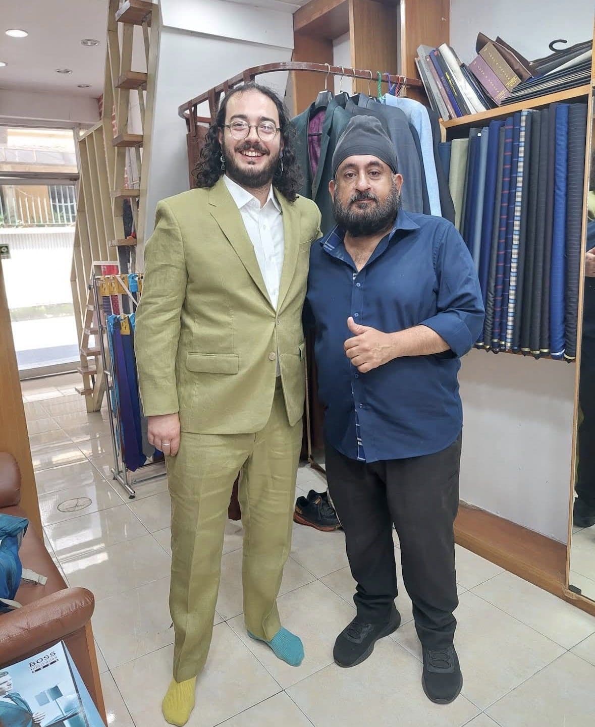 Tailoring fitting consultation at Regal Fashion By RAJ