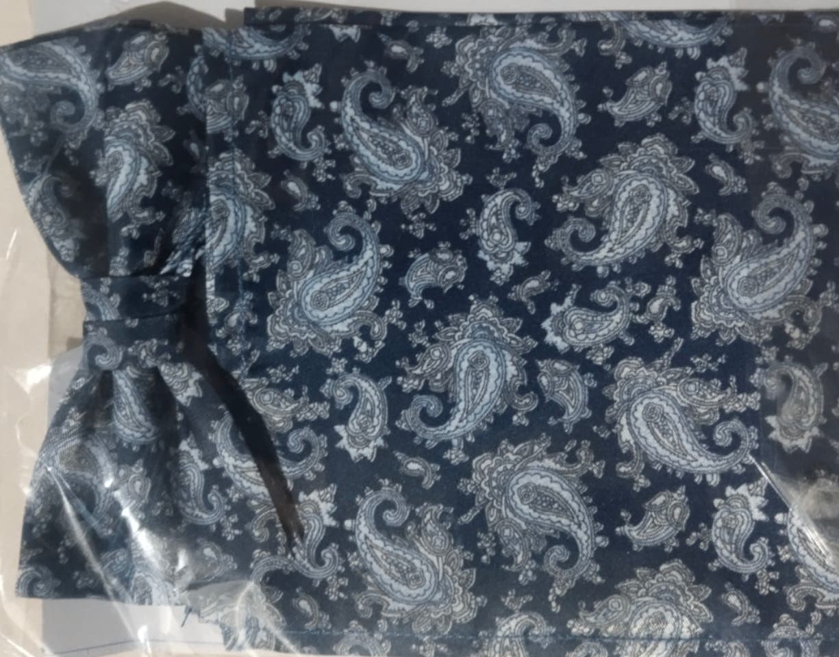 Fabric detail photo from the Regal Fashion cloth wall