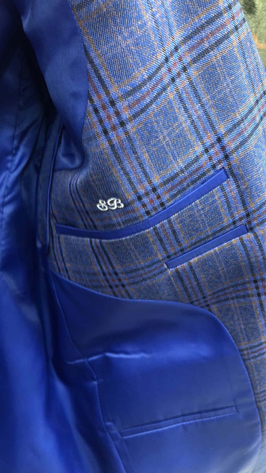 Statement tailoring photo from the Bang Rak showroom